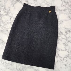 Chanel Wool Tweed Skirt